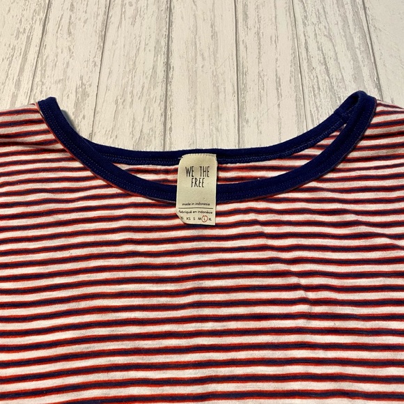 ✨Free People Striped Tee✨ - Picture 5 of 9
